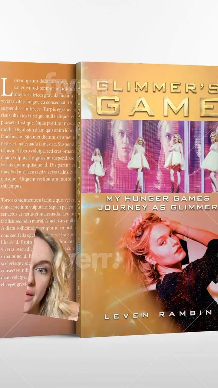 レヴェン・ランビンのインスタグラム：「Guys!!! So excited! Sound off in the comments your pick 💅 ✨ 🏹 I’ve been working on my little #thehungergames autobiography, and I can’t wait to share it soon.  In the meantime, i need your help! #glimmersgame」