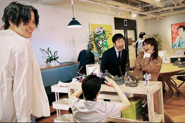 望月歩さんのインスタグラム写真 - (望月歩Instagram)「量産型リコ第5話ありがとうございました！ ドリクレのメンバーの皆んなの仲の良さが出たんじゃないかなって言う5話でした！ 演出もとても面白いので是非みてね！ ゆってぃさんとドリクレのみんなと📸」7月28日 8時03分 - ayumumochizuki_official