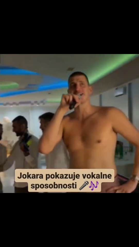 ニコラ・ヨキッチのインスタグラム：「Celebration continues 😂 . . . #jokic #jokicnikola #joker #nikola #nikolajokic #denver #nuggets #denvernuggets #colorado #nba #basketball #serbia #usa #srbija #sombor #belgrade #beograd #mvp」