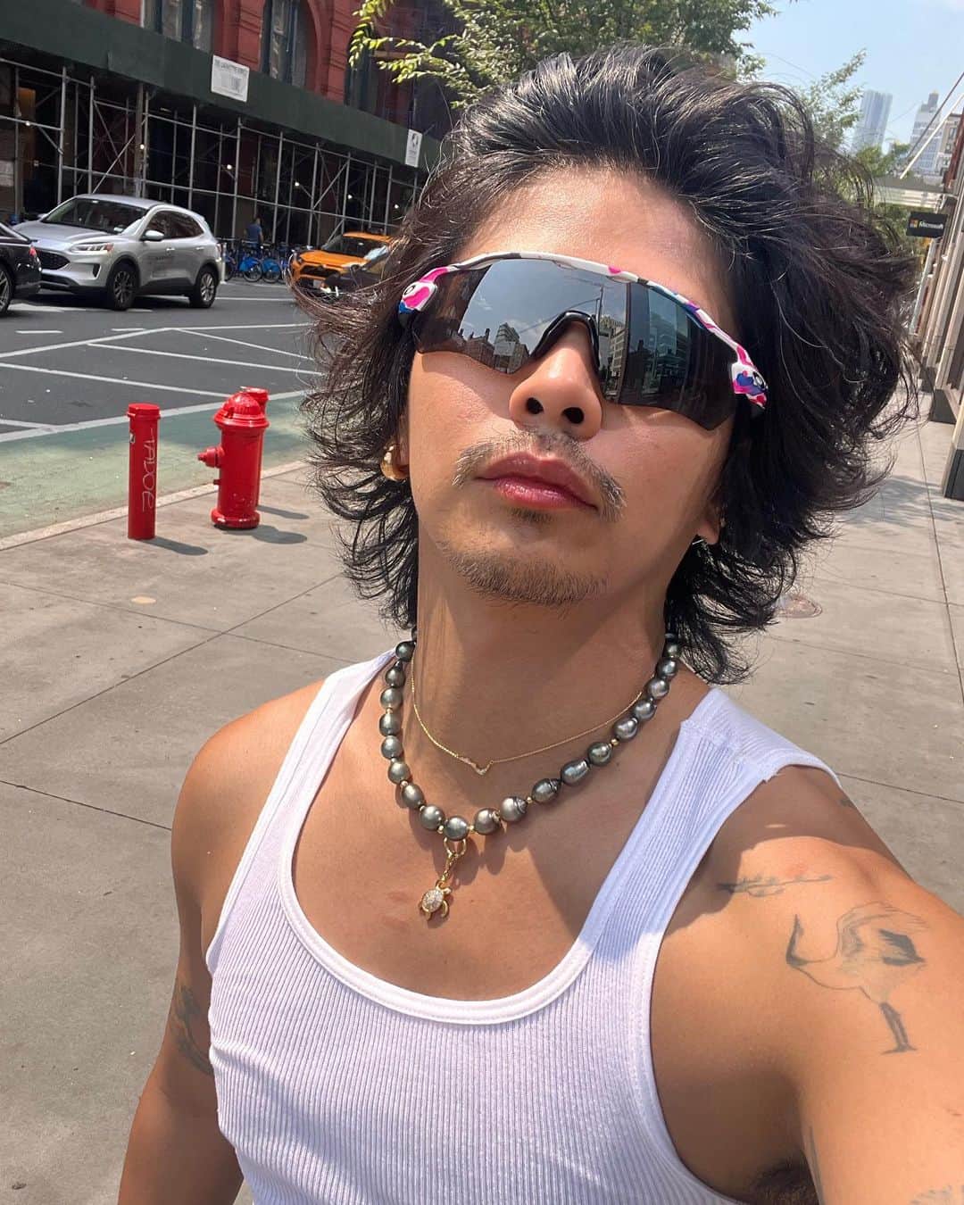 稲木ジョージのインスタグラム：「Changing up a bit 🫶」