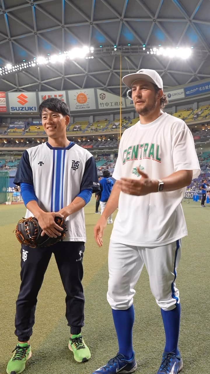トレバー・バウアーのインスタグラム：「All Star Game Day 1! #baseball #japan #npb #allstargame」