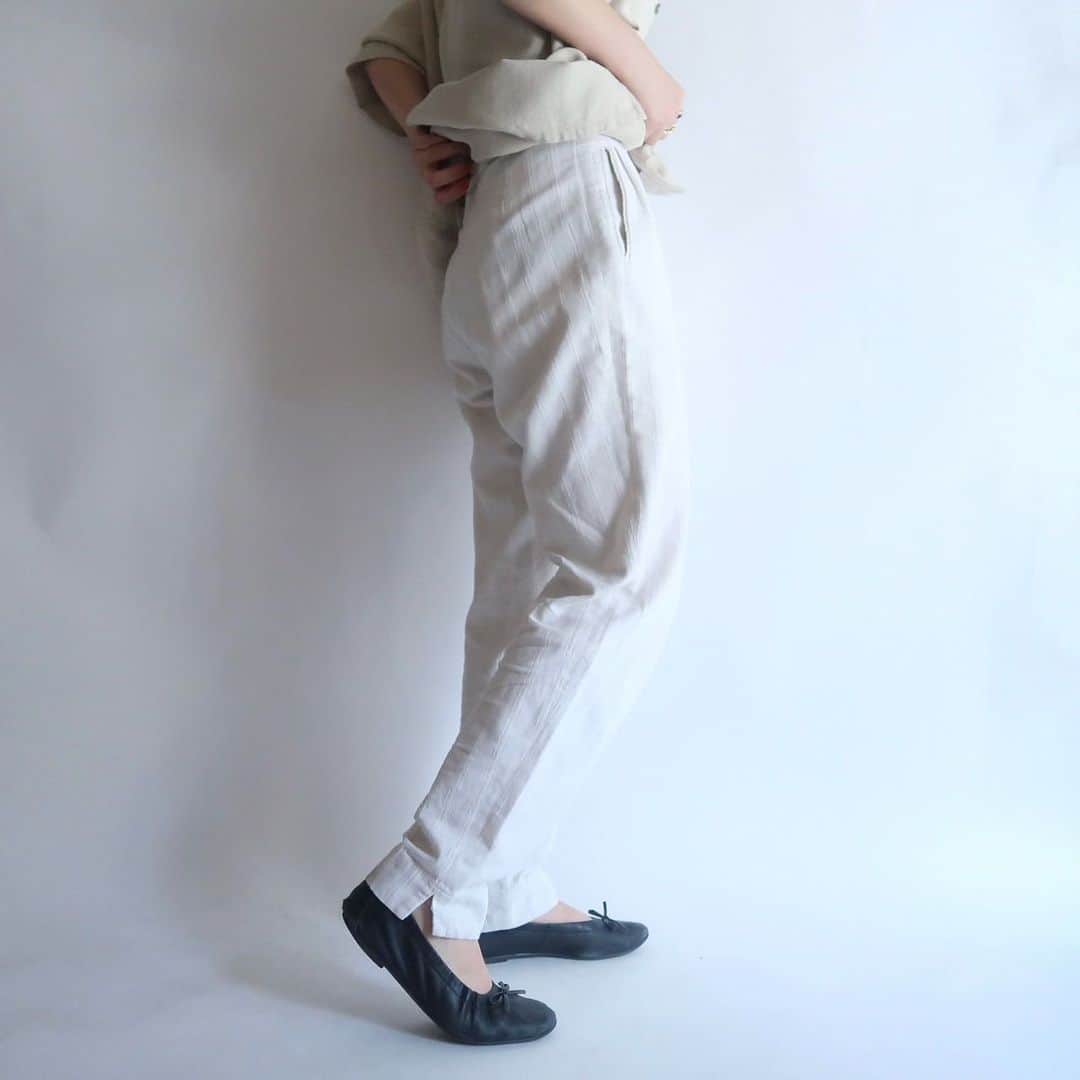 TheSunGoesDownさんのインスタグラム写真 - (TheSunGoesDownInstagram)「linen pants  staff 157cm」7月28日 16時21分 - tsgd_tokyo