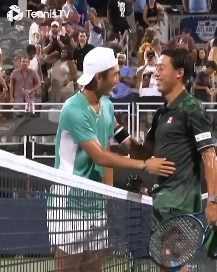 錦織圭のインスタグラム：「The comeback continues for @keinishikori! 🤩  @atlantaopentennis | #AtlantaOpen」