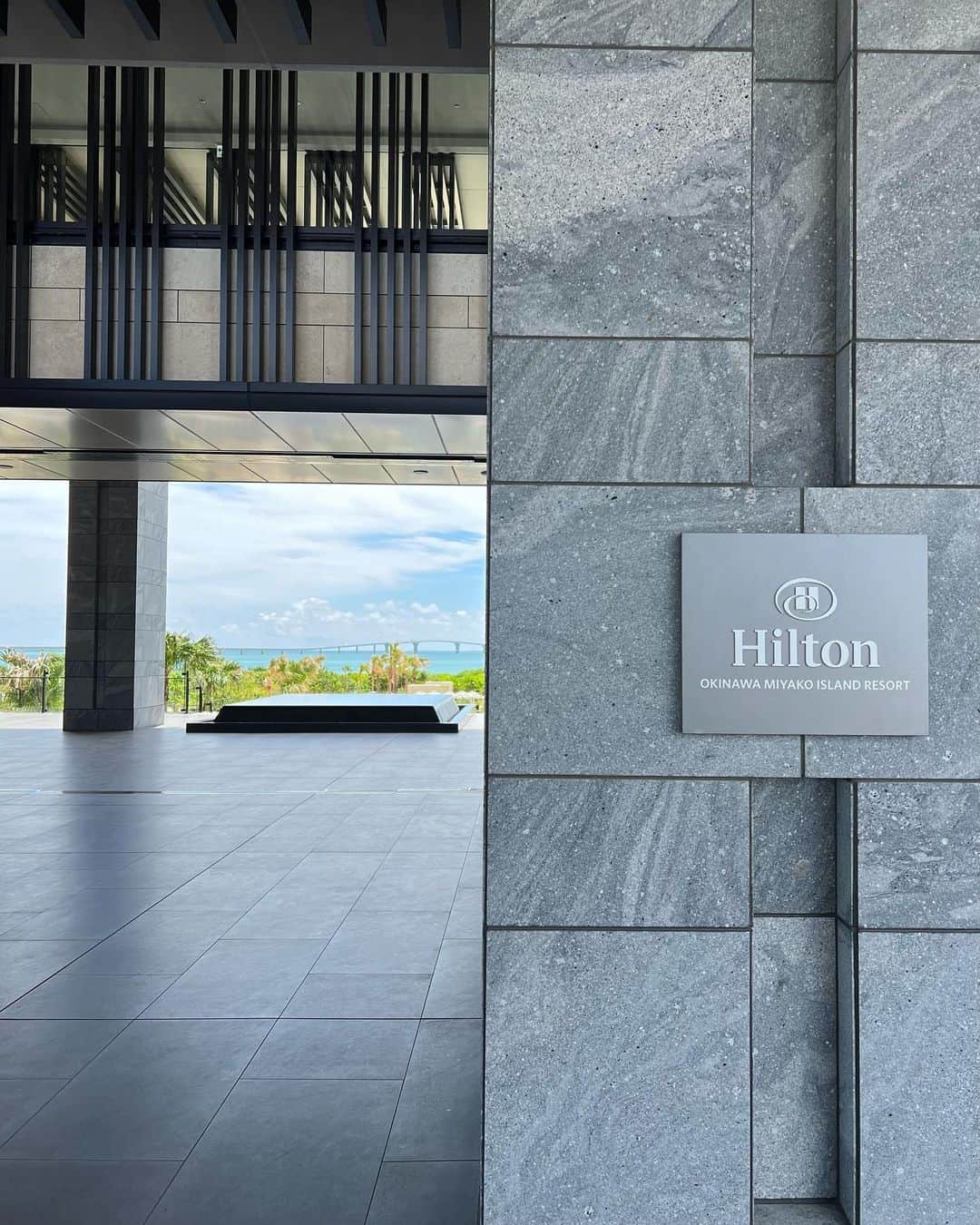 RINAのインスタグラム：「📍Hilton Okinawa Miyako Island🌺」