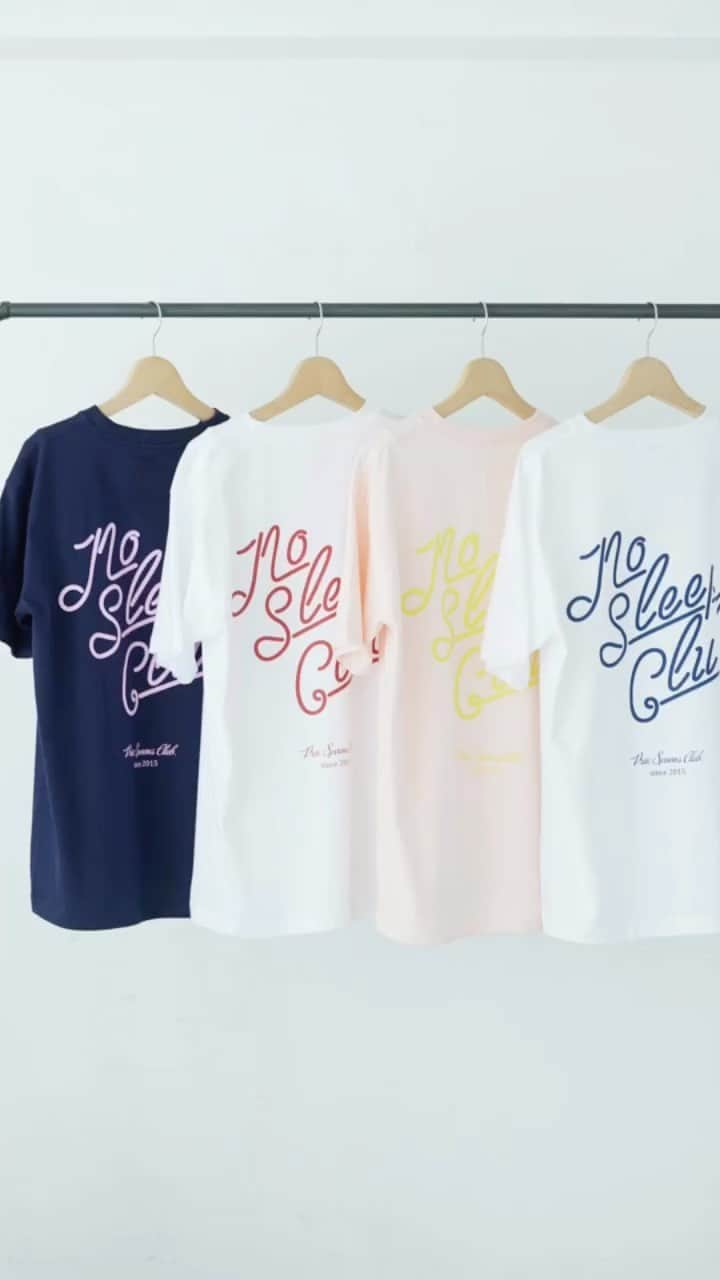 Priv. Spoons Clubのインスタグラム：「〈new〉No Sleep Club T-shirt ¥6,380  バックロゴプリントが今の時期の気分なNoSleepClub Tシャツ、新色のネイビープリントと共に再販開始いたしました。  ユニセックスなサイズ展開とカラーバリエーション。  今回もすぐの完売が予想されますのでお早めにご覧下さい。 ※詳細はタップにてご覧いただけます。  #privspoonsclub  #プライベートスプーンズクラブ #Tシャツ #sleepwear」