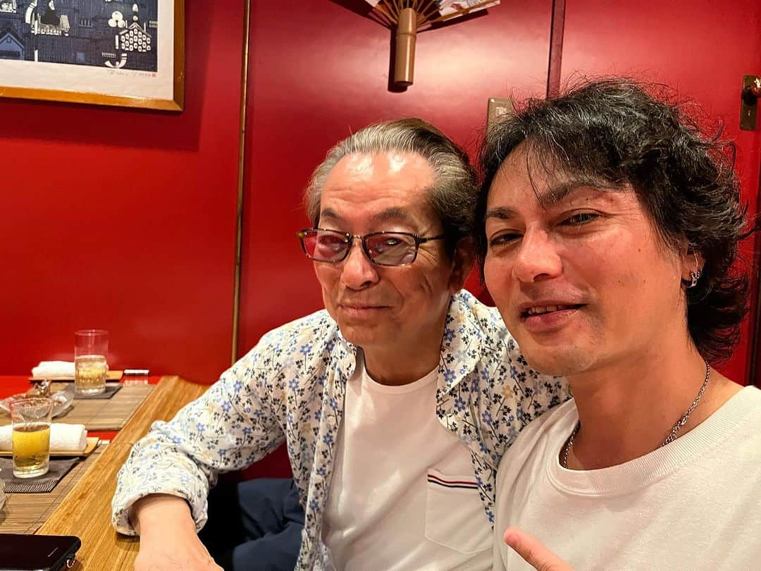 原田喧太さんのインスタグラム写真 - (原田喧太Instagram)「昨晩は京都母のお店で水谷豊さんと嬉しい再会！ 凄い偶然！ 楽しい時間でした！！ #京都 #再会  #水谷豊」7月28日 13時31分 - kenta.harada