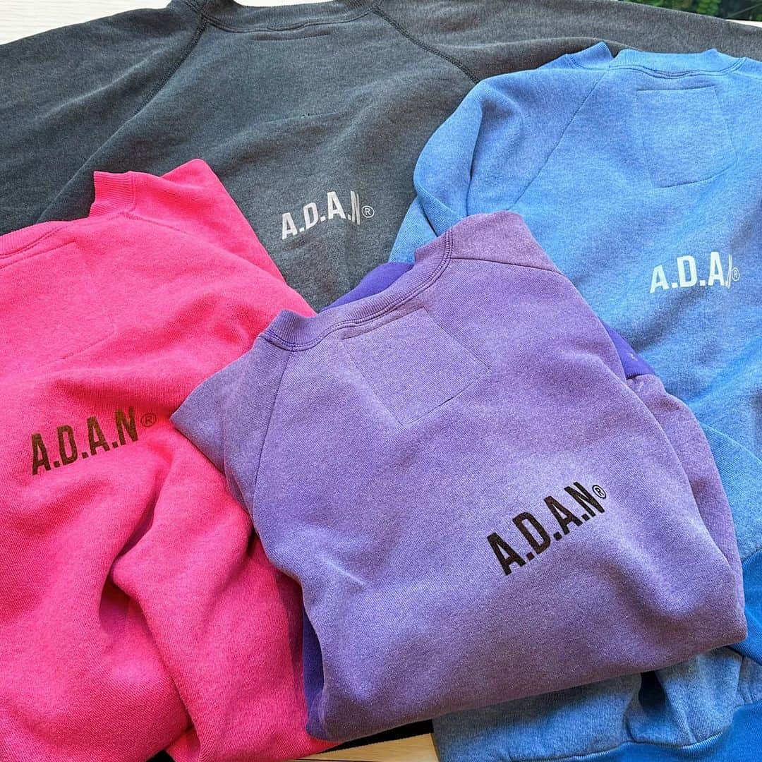 のインスタグラム：「＜A.D.A.N＞ DAMAGE REMAKE SWEAT ¥22,000  #H_beautyandyouth #エイチビューティアンドユース @h_beautyandyouth  #BEAUTYANDYOUTH #ビューティアンドユース #Unitedarrows #ユナイテッドアローズ #adan」