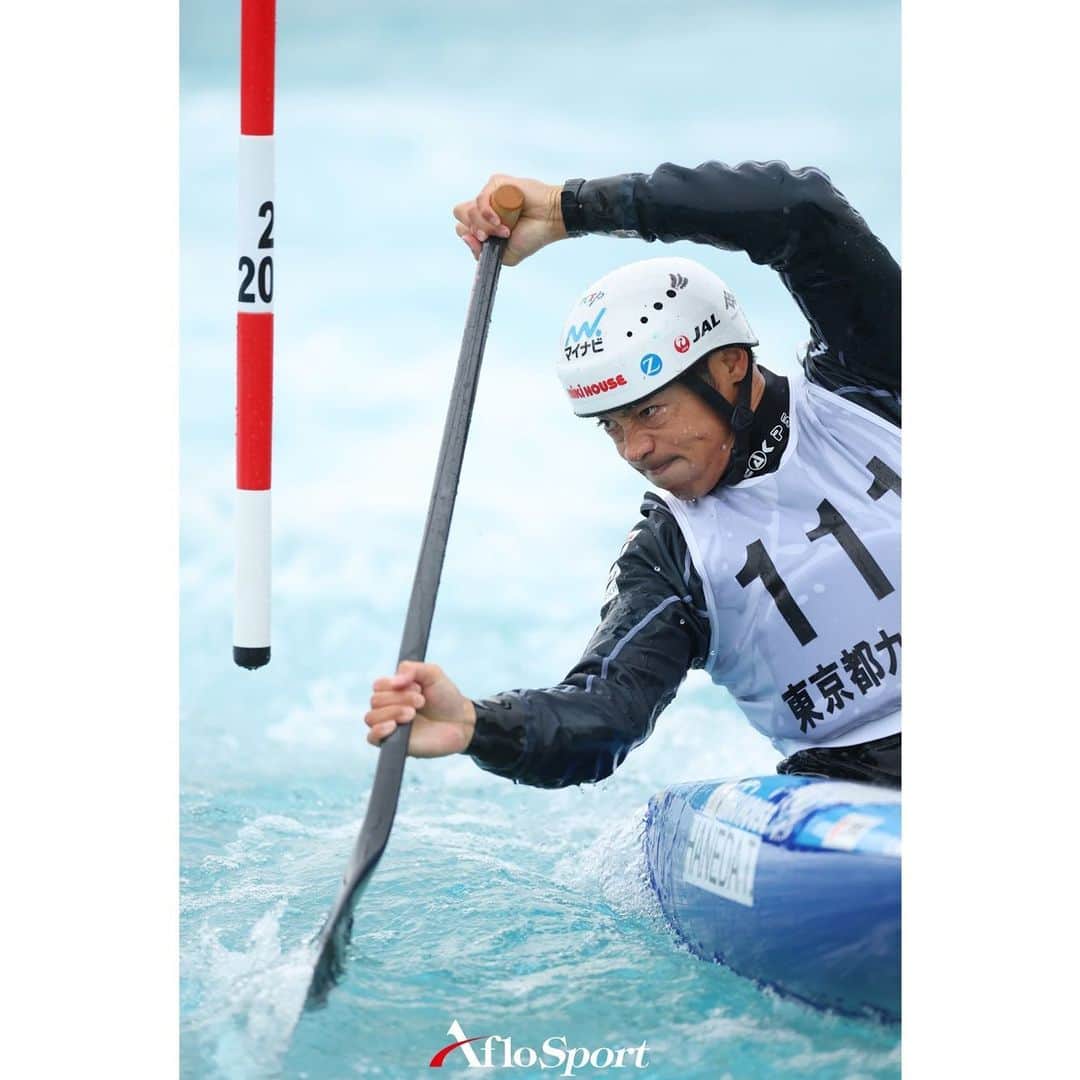 アフロスポーツのインスタグラム：「羽根田卓也/Takuya Haneda, APRIL 15, 2023 - Canoe Slalom : Japan national candidate final selection race Men's C-1 at Kasai Canoe Slalom Centre, Tokyo, Japan.  Photo: YUTAKA   #canoe #sportphoto #sportphotography #スポーツ写真」