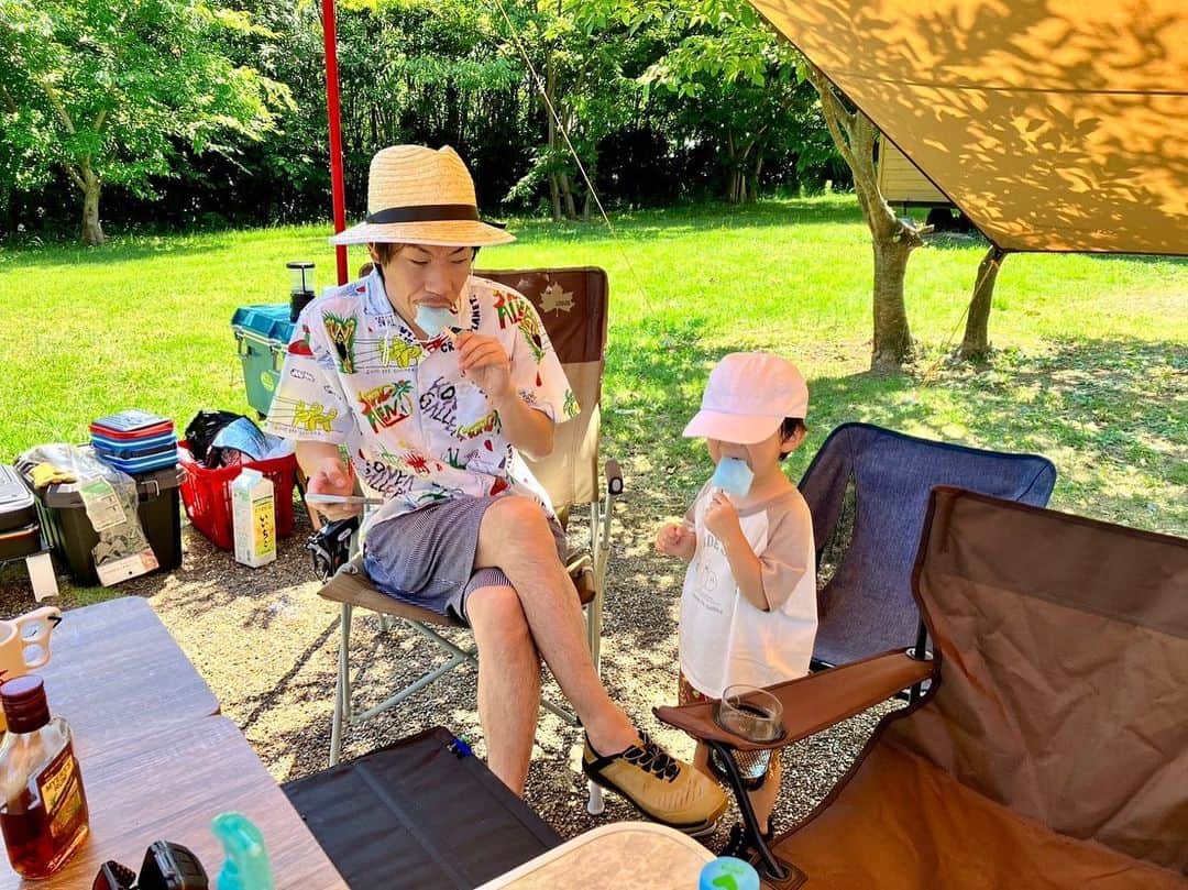 呂布カルマのインスタグラム：「夏っぽい事成功」