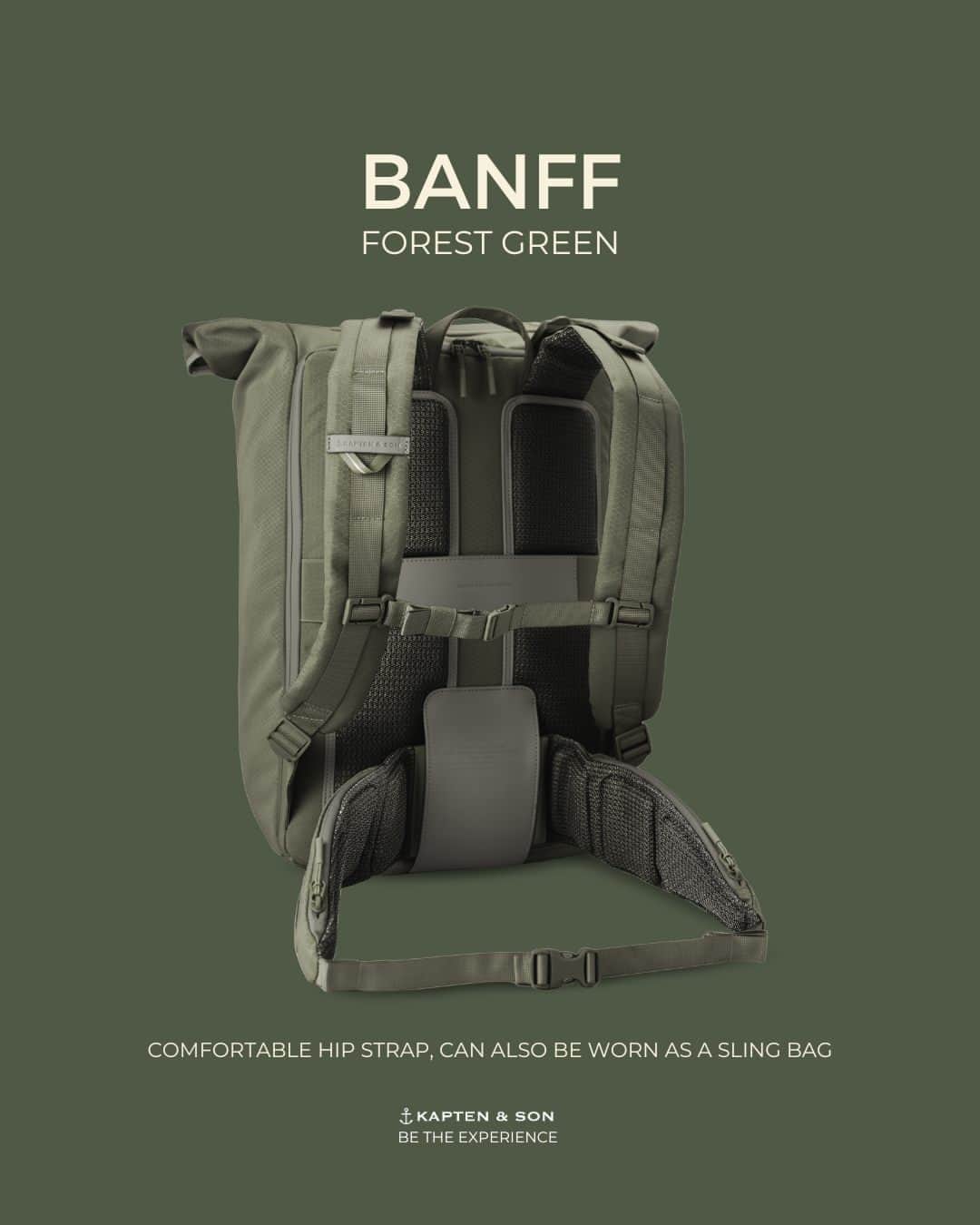 Kapten & Sonさんのインスタグラム写真 - (Kapten & SonInstagram)「OUR SLING BAG ALWAYS COMES WITH OUR BANFF.⁣  PERFECT FOR SMALL ACCESSORIES. #bekapten #betheexperience #experiencetheunexpected」7月28日 15時30分 - kaptenandson