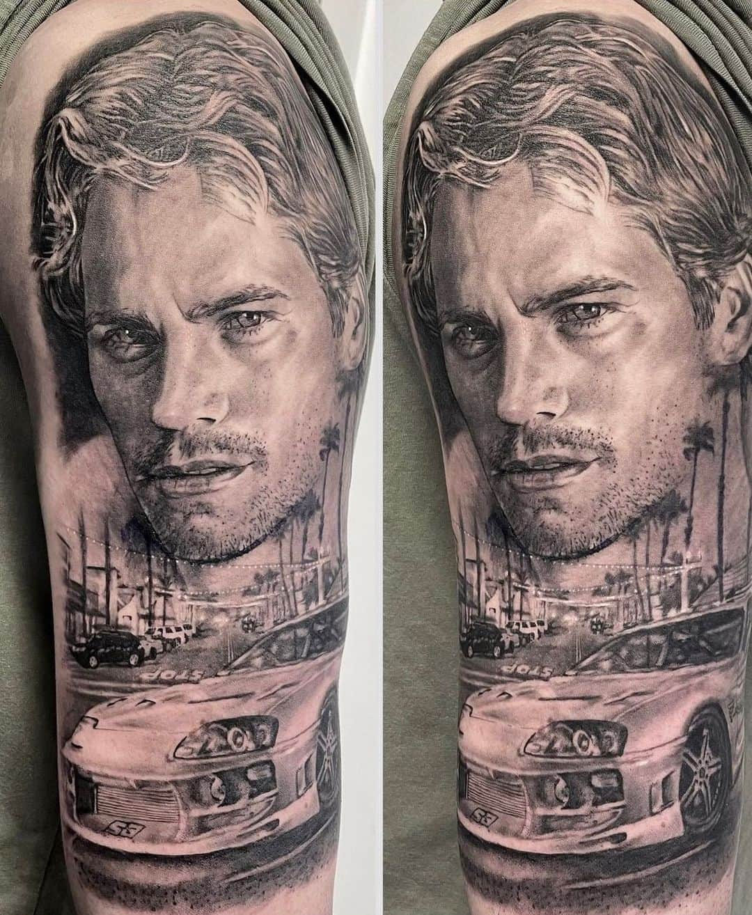 ポール・ウォーカーさんのインスタグラム写真 - (ポール・ウォーカーInstagram)「Wow, what an amazing tattoo tribute! The eyes are incredible… 🖊️ by @ashleycokeart  #FanArtFriday #TeamPW」7月29日 2時34分 - paulwalker