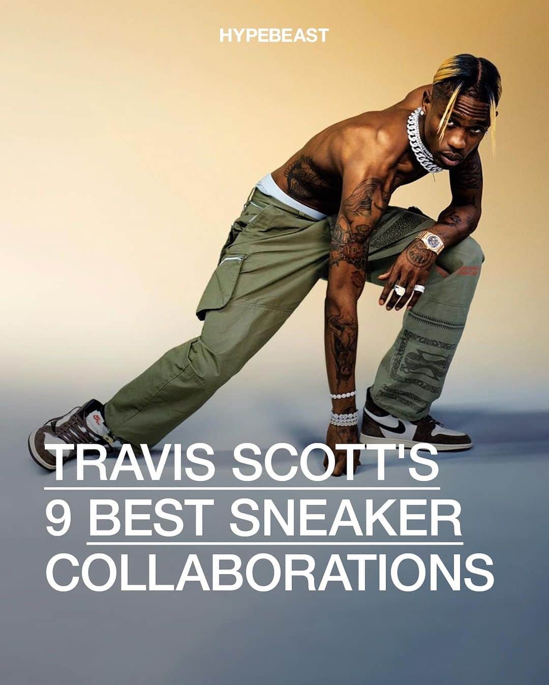 HYPEBEASTさんのインスタグラム写真 - (HYPEBEASTInstagram)「@hypebeastkicks: Following the release of @travisscott's highly-anticipated fourth album 'UTOPIA,' we put together a list of his top 9 best sneaker collaborations with Nike.⁠ Photo: Hypebeast/Rolling Stones/Repgod888/benstah23」7月29日 2時35分 - hypebeast