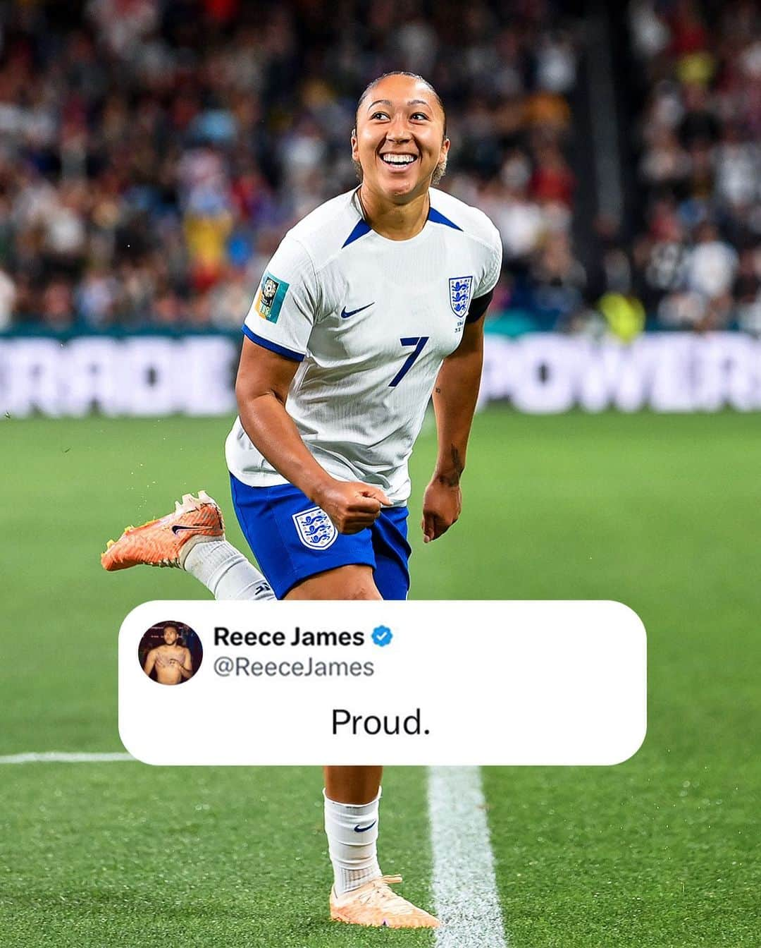 チェルシーFCさんのインスタグラム写真 - (チェルシーFCInstagram)「A proud moment for the James family. 💙 #FIFAWWC」7月29日 1時15分 - chelseafc