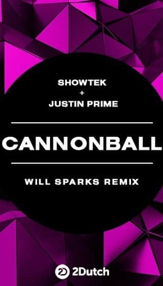 Showtekのインスタグラム：「This record was the start of something new! Not only did it change our carrier, CANNONBALL (with Justin Prime) was one of the first edm bigroom records that made it from the festivals to the radio! We are happy to announce that after 10 years we have some amazing remixes coming! This remix by @will_sparks is an absolute banger and it’s out now! Go stream it everywhere, link in bio!」