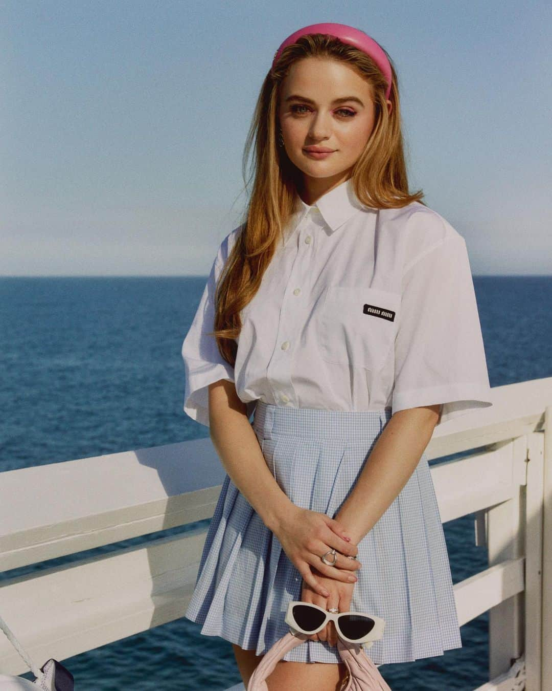 ジョーイ・キングさんのインスタグラム写真 - (ジョーイ・キングInstagram)「Thanks for having me, I gotta go. @miumiu 💕」7月29日 1時44分 - joeyking