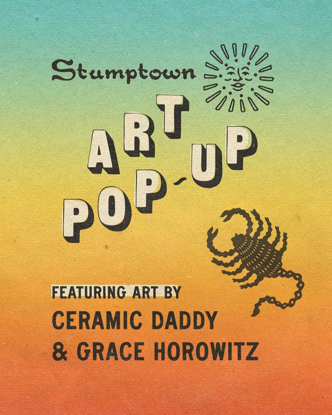 Stumptown Coffee Roastersのインスタグラム：「This Sunday from 11am to 3pm, swing by Stumptown SW 3rd and check out an amazing art pop-up!   You'll get to see a variety of different works fearing art from @ceramicdaddy and @invisibilier and we think you'll really love it. See you there! 👀  📍Stumptown Downtown  128 SW 3rd Ave  Portland, OR」