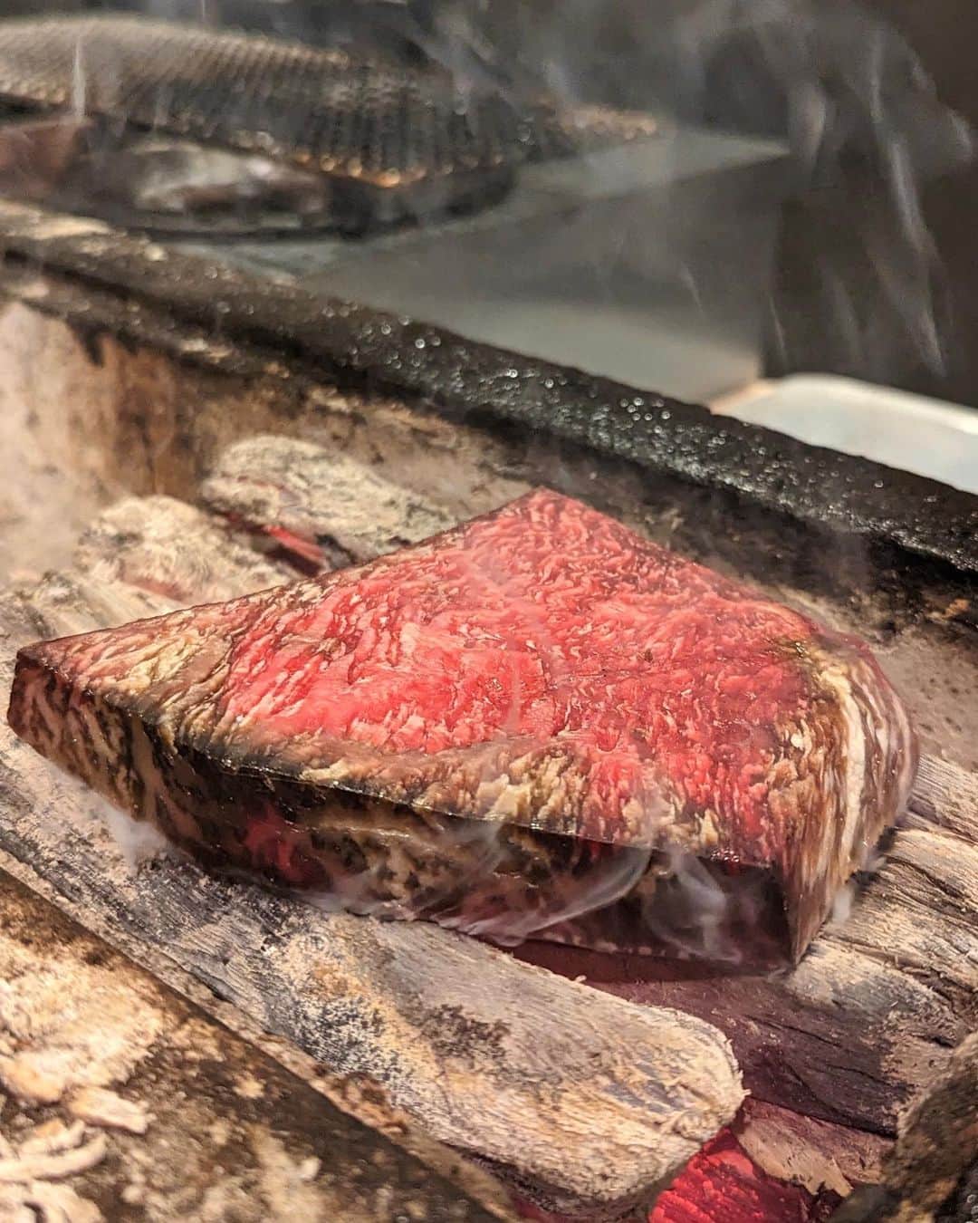 のインスタグラム：「飯田橋『Nose to Tail』 鼻から尻尾まで味わえる フルアテンドのカウンター焼肉🥩 ⁡ 国産にこだわった和牛やお酒を ボリューム満点で楽しめる✨ ⁡ 和牛ホホ(ツラミ)刺し 噛むほどに旨味でてくる！！ 塩やわさび、出汁醤油をつけて。 ⁡ 熟成肉は炭火の上で直焼き🔥 70-80日熟成した千屋牛うちもも 焼いてる時から香り高い！！ ⁡ 炊き立てのご飯はマンガ盛りで🤤🍚 ⁡ 他にもタンの食べ比べや ミートパイ、ザブトン刺し、ホルモンの白和えなど 盛り合わせもお酒進んじゃう🍶 ⁡ ⁡ クロッサムモリタと岡田前出身の ご夫婦が経営されてるお店！ ⁡ 夏から2026年の予約開始とのこと。 ーーーーーーーーーーーーーーーーーーーーー 熟成肉おまかせコース　16,900円(税込) ⁡ •テールスープ •NAMIKI和牛 ツラミ刺し •盛り合わせ  タンのハム  ザブトンのブレザオラ  秋田 男鹿 発酵マヨのサラダ  熟成 千屋牛 ミートパイ  自家製肉味噌 ハスカップ   ナスとトマトのセンマイのピクルス  ザブトン刺し  ホルモンの白和え  熟成肉を使った冷や汁 •牛骨としょっつるのフォー •神戸 太田牛 サーロイン •岡山 千屋牛 うちもも 熟成70-80日 •神戸 太田牛 とうがらし •神戸 太田牛 なかにく •神戸 太田牛 うちもも •岡山 千屋牛 うちもも 熟成70-80日 •NAMIKI和牛 ミノサンド •熊本 熟成タン •北海道 タン  •神戸 太田牛 ランプ •神戸 太田牛 カタサンカク •NAMIKI和牛 ハラミ •音威子府蕎麦 •宮崎バナナの炭焼きと牛脂入りアイス ーーーーーーーーーーーーーーーーーーーーー エリア　飯田橋 予算　15,000円〜19,999円 ーーーーーーーーーーーーーーーーーーーーー #nosetotail #ノーズトゥテール #飯田橋グルメ #予約困難店 #めぐログ_飯田橋 #めぐログ_焼肉 #焼肉 #東京焼肉 #熟成肉 #肉テロ #飯テロ #和牛 #wagyu #japanesefood」