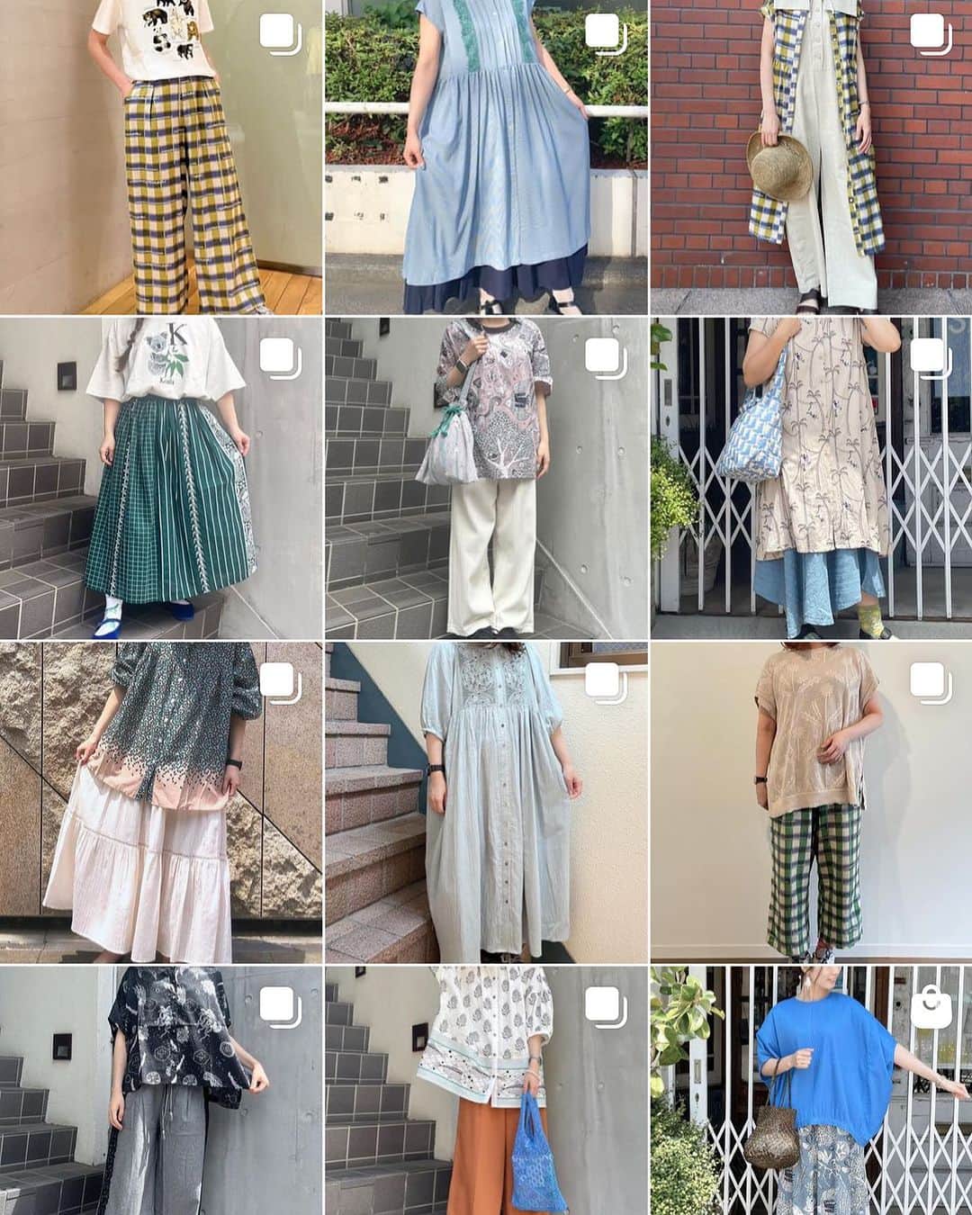 marbleSUD(マーブルシュッド) のインスタグラム：「marble SUD公式のコーディネートアカウント(@marblesud_staff_coordinate)はもうご覧いただいてますでしょうか？夏のスタッフオススメコーデを身長別に紹介しています🌻日々更新しておりますので、ぜひ着こなしの参考になさってくださいね。  皆さまのフォローお待ちしております☺️」