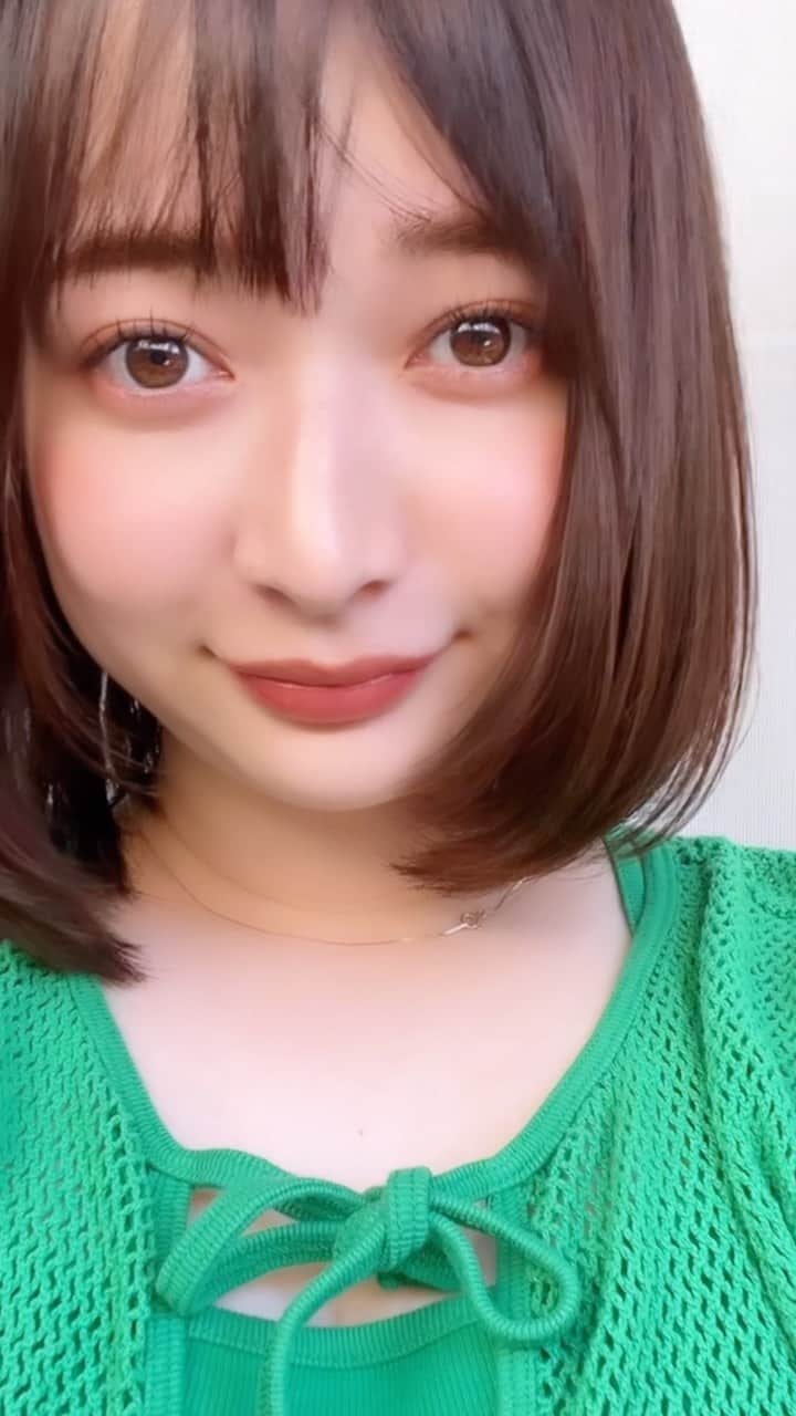 齊藤美沙貴のインスタグラム：「半年ぶりに前髪以外を整えてみた✂️💕 顔周りにレイヤー入れて、もうちょっと 伸ばせるように、でも雰囲気も変わるように🙆‍♀️  #ボブ#レイヤーボブ#ワンホンレイヤー」