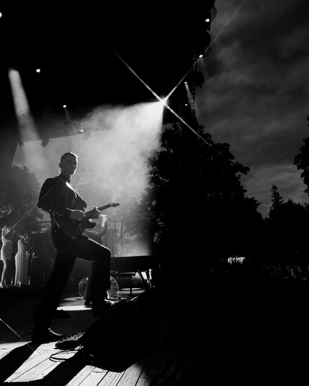 ハーツさんのインスタグラム写真 - (ハーツInstagram)「Spiritual events in Sigulda, Latvia the other night. Time stood still, every second a lifetime. A show we will never forget. Thanks to all in attendance for your beautiful support. We write these songs but it is you that elevates them to a higher level. Each night we gain new insights, new attachments to our own music. You give the songs life and longevity and for that we are grateful and humbled. It propels us to continue doing what we do. Eternal gratitude to every fan who has come out to see us on this tour, you have given us so much! These beautiful photographs were taken by @s.scherbak many thanks Ax」7月28日 17時53分 - adamhurts