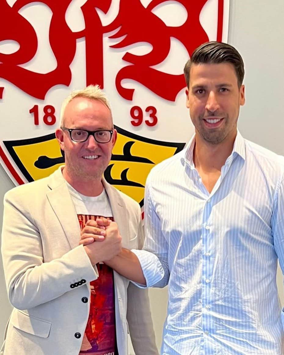 サミ・ケディラのインスタグラム：「Beratertätigkeit von Sami Khedira für den VfB erfolgreich abgeschlossen.  🔗Link zur Meldung in der Story  @sami_khedira6 #vfb #vfbstuttgart #auscannstatt #furchtlosundtreu #vfbinsta」