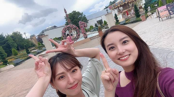 川上ジュリアさんのインスタグラム写真 - (川上ジュリアInstagram)「とっき @eri_tokita と初めての富士急行ってきたんだぁ🎢✨✨絶叫いけました最高でした♡ 大差無い私達のツーショットを多めにご覧ください🤲🏻笑」7月28日 17時57分 - juria_kawakami