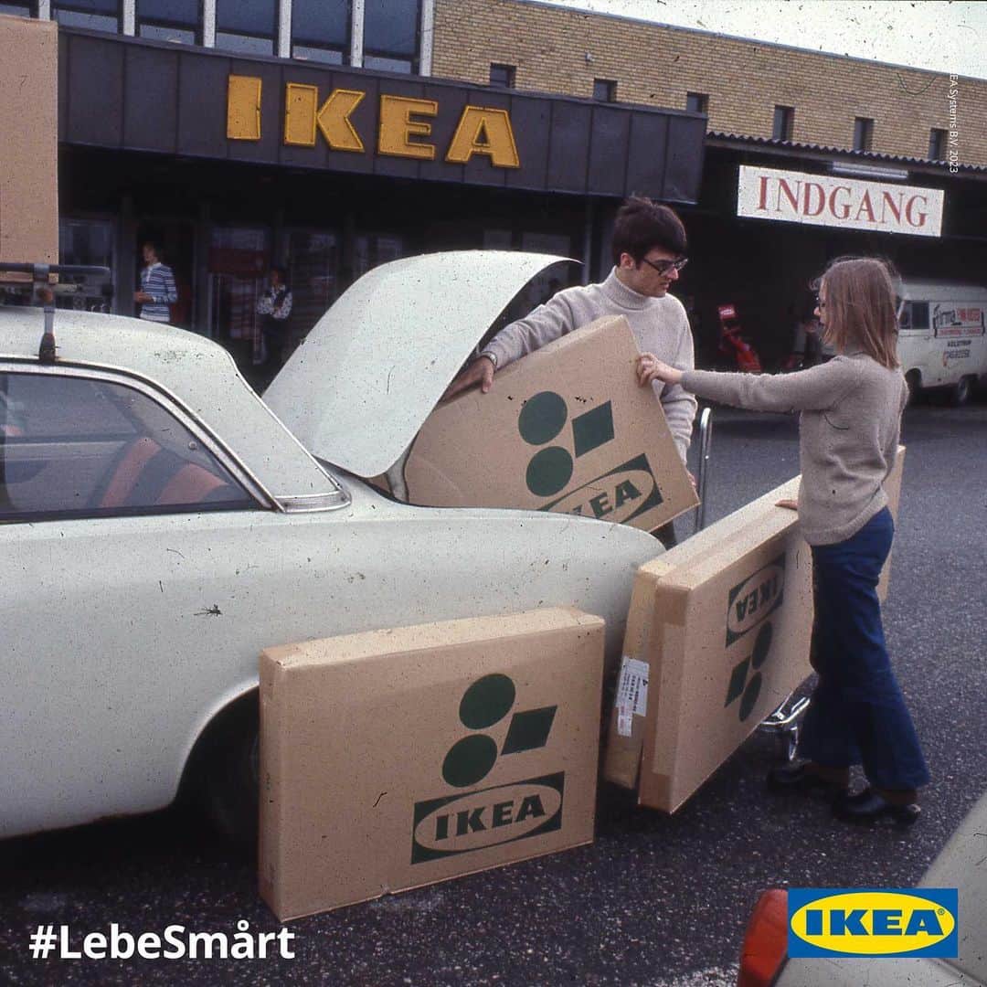 IKEA Austriaのインスタグラム：「Heute blicken wir zurück auf 80 Jahre voller Inspiration und Innovation! 🤓 #IKEA #IKEAat #80Jahre #80years #LebeSmårt」