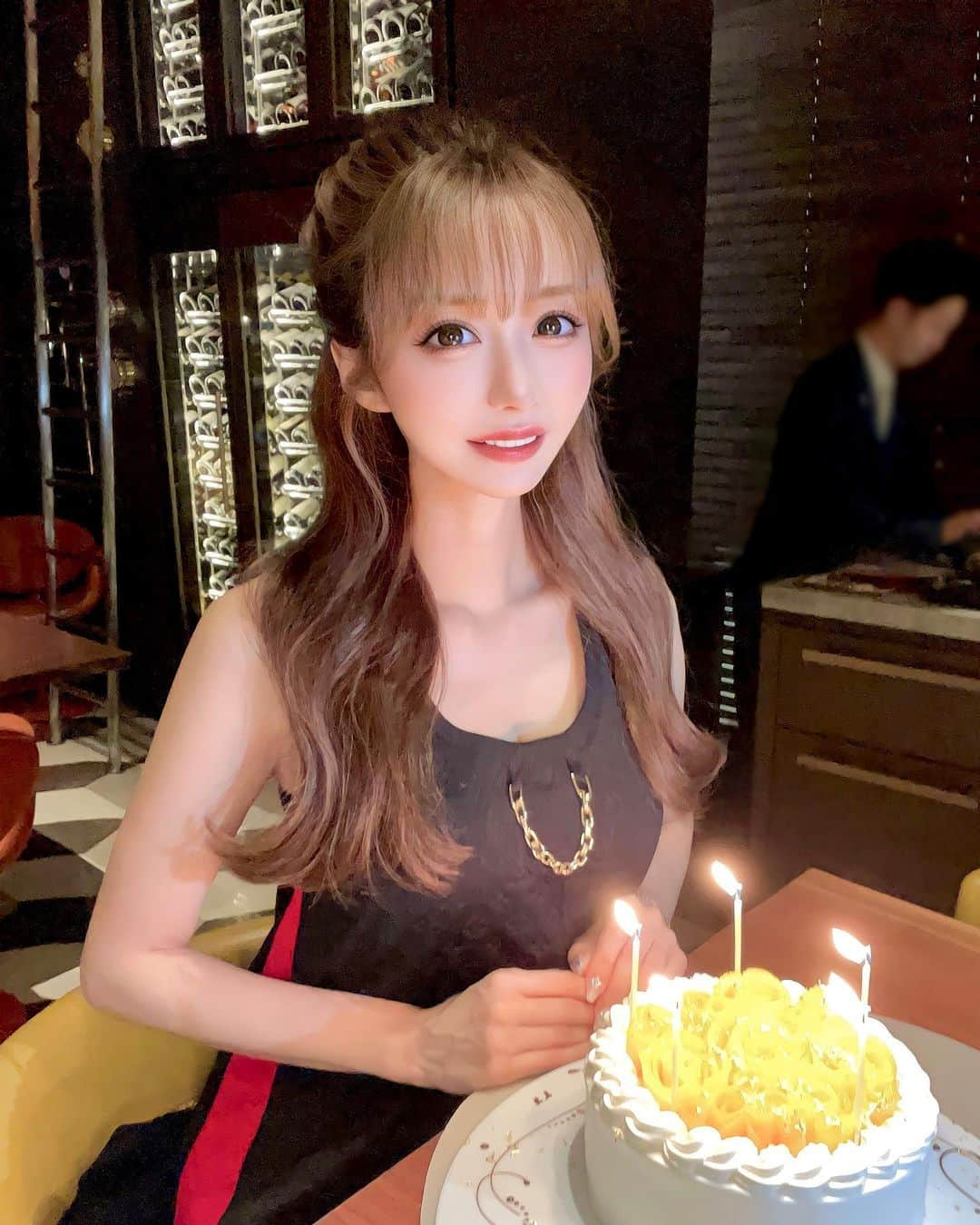 一條りおなさんのインスタグラム写真 - (一條りおなInstagram)「. 今年も @sugalabov で お誕生日のお祝いしてもらって ハッピーでした🍽🎂💛 . お料理最高でした🫶🏻💞 . #dinner  #birthdaydinner  #sugalabo  #sugalabov  #louisvuitton  #ヴィトンコーデ」7月28日 18時23分 - riona.i