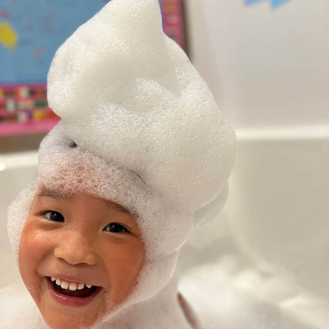 村方乃々佳のインスタグラム：「泡風呂だーい💕🛁  #村方乃々佳 #ののちゃん #ののかちゃん #ののちゃんねる #nonokamurakata #노노카 #NONOCHAN」