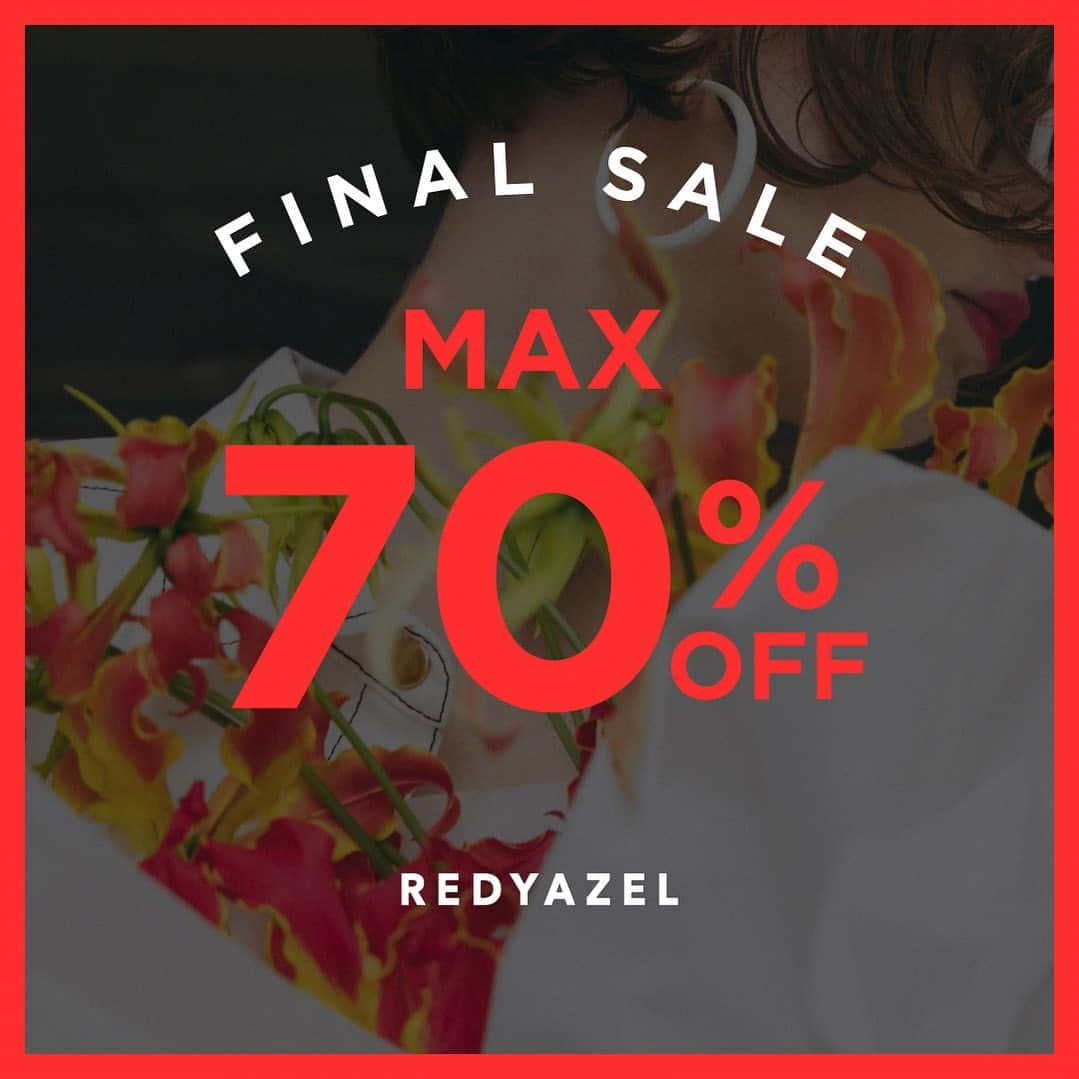 REDYAZELさんのインスタグラム写真 - (REDYAZELInstagram)「＼＼MAX70%OFF／／ FINAL SALE 開催中！  夏物をお得にゲットするラストチャンス⭐️  人気アイテムは既にお在庫残り僅かです！ この機会をお見逃しなく！  #FINALSALE  #REDYAZEL #レディアゼル  #ハンサム色っぽガーリー」7月28日 19時25分 - redyazel