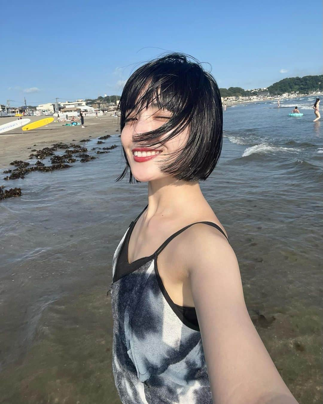 Mikako さんのインスタグラム写真 - (Mikako Instagram)「🌊☀︎˚✧₊⁎❝᷀ົཽ≀ˍ̮ ❝᷀ົཽ⁎⁺˳✧༚」7月28日 19時31分 - mikako_faky