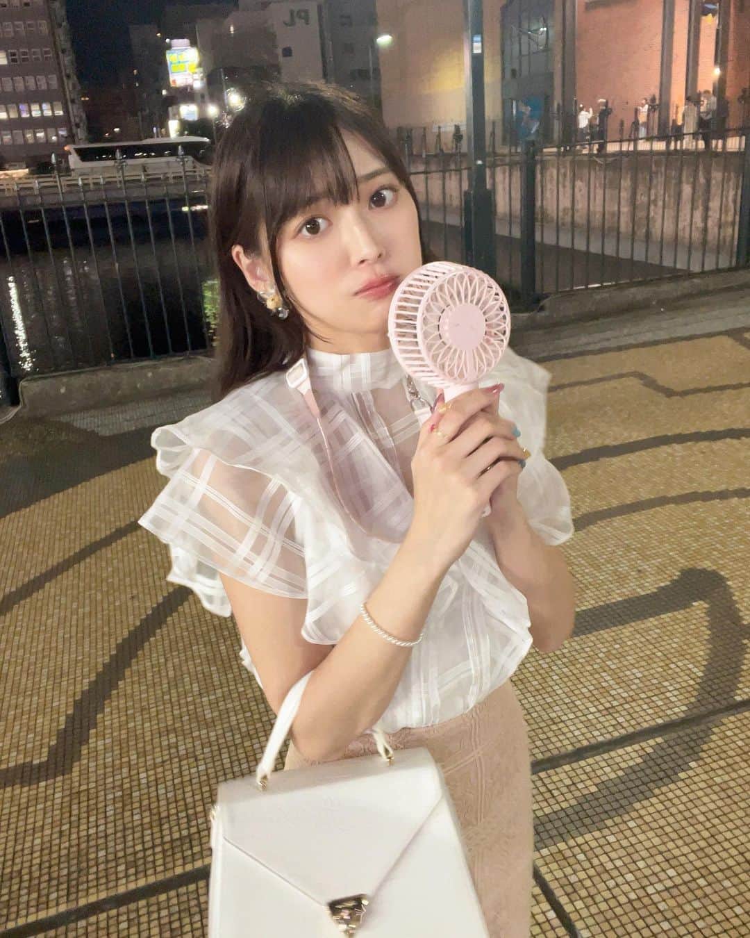 藤田いろはのインスタグラム：「⁡ ⁡ 毎日暑くて溶けちゃうね🎀🧠🫀🦩🩷 ⁡ ⁡ ⁡」