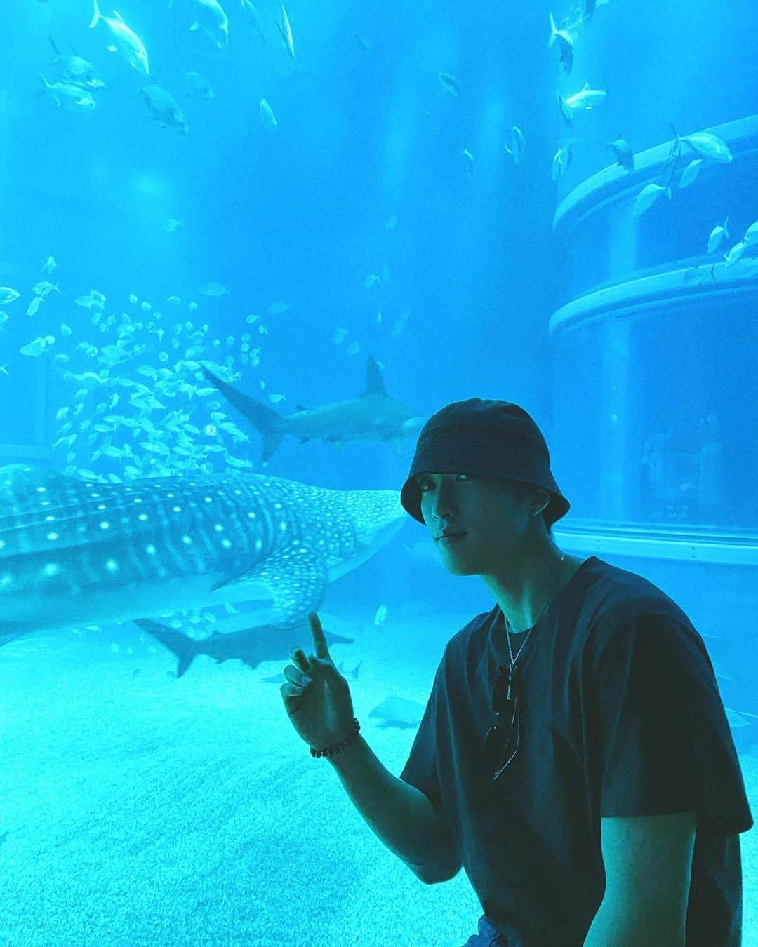 藤原樹さんのインスタグラム写真 - (藤原樹Instagram)「・ オフ満喫🐠  #海遊館」7月28日 20時19分 - itsuki_fujiwara_official