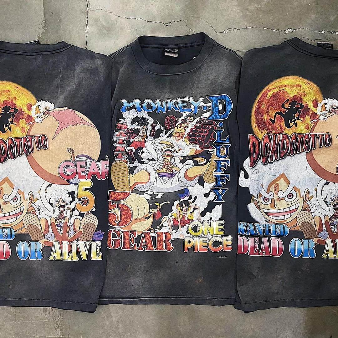 cherry worldwideさんのインスタグラム写真 - (cherry worldwideInstagram)「. " ©︎SAINT M×××××× "  23aw®︎ _  ONE PIECE 』Collaboration " . Online 🍒" 7 / 29 (sat) am10:00 JST. . in-store 🍒" 7 / 29 (sat) pm12:00 JST. . @saint_mx6_official」7月28日 20時31分 - cherry__fukuoka