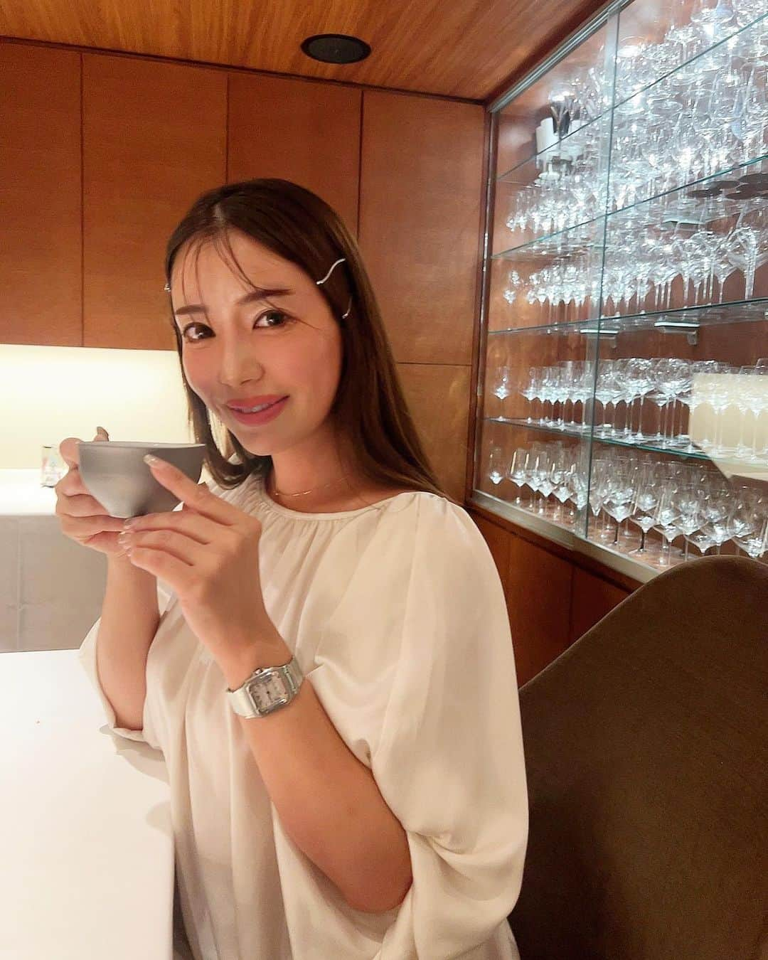 中村かなさんのインスタグラム写真 - (中村かなInstagram)「幸せなdinner time 🍸  マルコポーロで〆 🫖  お外に出てからのテレビ塔も美しかった🗼  ￣￣￣￣￣￣￣￣￣￣￣￣￣￣￣￣ #セッタンタ #イタリアン #Settanta #食べログ百名店 #ミシュラン一つ星 #ゴエミヨ #名古屋イタリアン #名古屋レストラン #東区泉 #東区ランチ #東区グルメ #東区ディナー #栄ランチ #栄ディナー #栄グルメ #名古屋ランチ #名古屋グルメ #名古屋ディナー  ￣￣￣￣￣￣￣￣￣￣￣￣￣￣￣￣」7月28日 20時54分 - k777pime