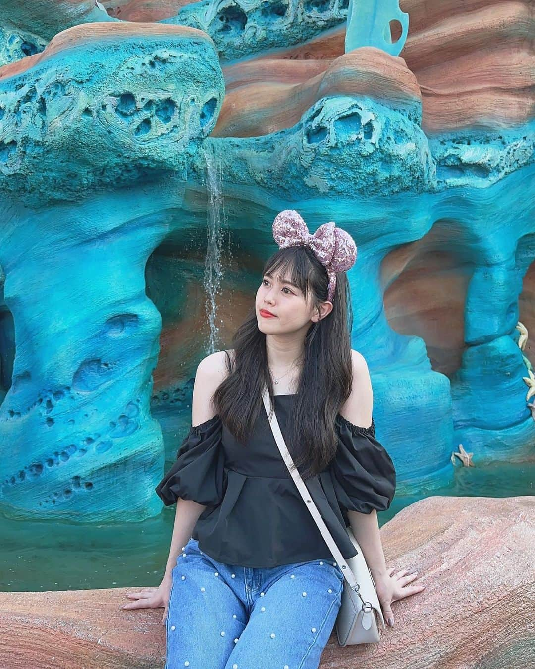 竹内舞さんのインスタグラム写真 - (竹内舞Instagram)「Disney sea🐭🏰♡  2年半ぶり、、🫣 乗り物結構乗れたの最高だった〜 次はランドいきたいなぁ❤️  #Disney #disneysea」7月28日 20時55分 - mai.t831