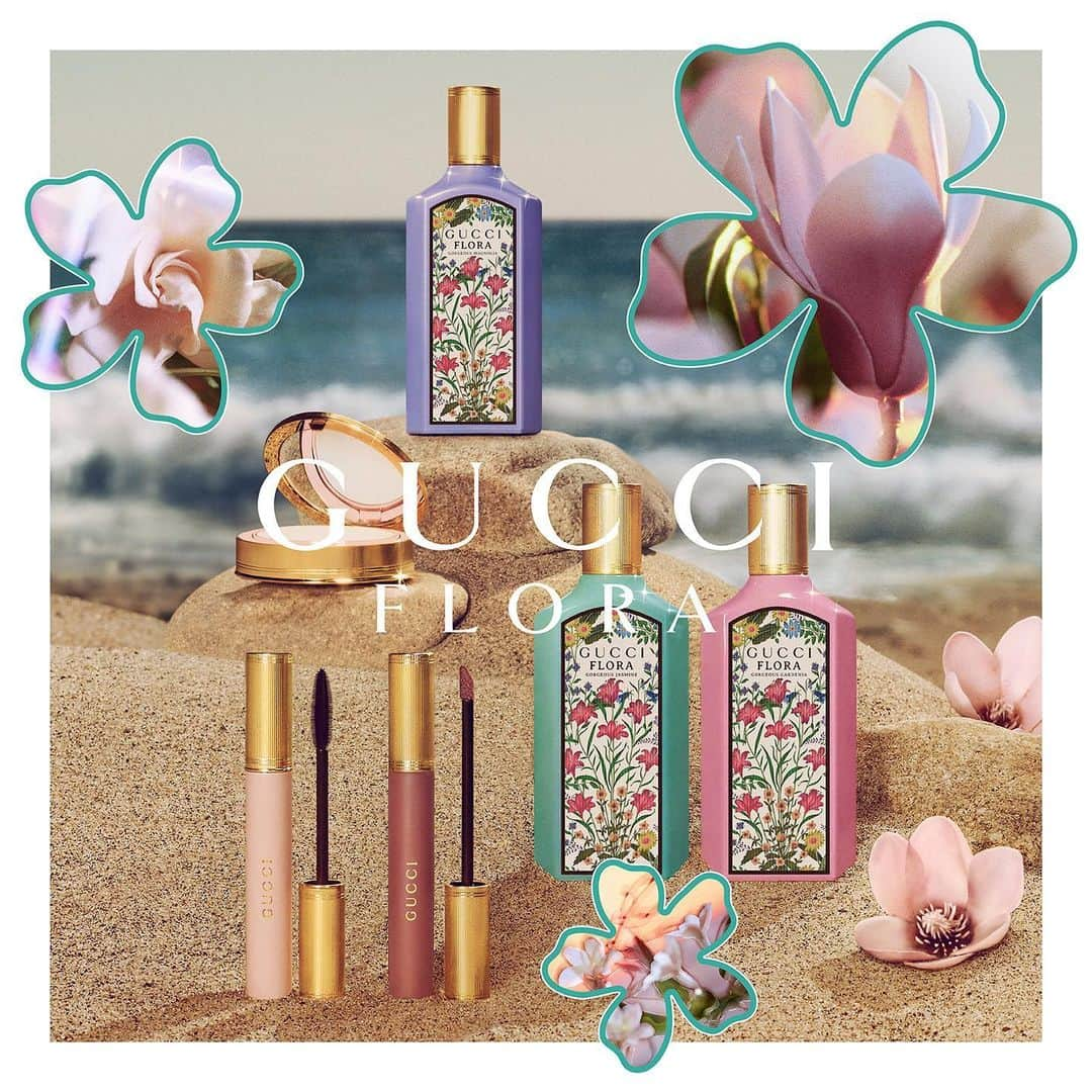 グッチさんのインスタグラム写真 - (グッチInstagram)「Filled with unexpected yet complementary notes, the third scent to join the Flora Fantasy universe is built around Magnolia Essence, exuding cheerfulness and a luminous, noble spirit.   Discover Gucci Flora Gorgeous Magnolia via link in bio.   #FloraFantasy #GucciBeauty #MileyCyrus #GucciFlora」7月28日 20時59分 - gucci