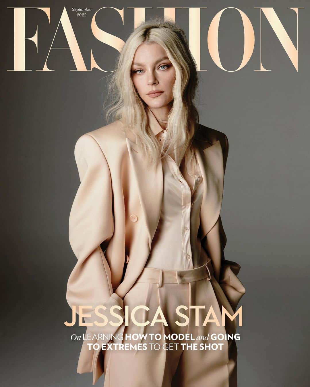 ジェシカ・スタムのインスタグラム：「I’m feeling so honored to be featured on the September issue of Canada’s leading fashion magazine @FashionCanada ♥️🇨🇦♥️  Photographed by @gregswalesart Creative Direction @georgeantono1 Styling by @ashleygalang Hair @dimitrishair for @opusbeauty Makeup by @sooparkmakeup for @thewallgroup @chanelofficial and @yeikaglow Nails by @nailnori for @seemanagement @chanelofficial  Hair assistants @paganihair @harleydoeshair @millerbracketthair Makeup assistants @tsuyo_sekimoto @jaydenhopham Nail assistants @manicuremarie and Kuniko Inoue Fashion assistant Alexis Ayala Producer @AlexeyG @agpnyc Art Direction @daniellesuzanne_ Words by @bernadettemorra  Fashion interns Reinaldo Rivera Nunez, Tess Jameson and Gabby Hannley Photo Assistants Yolana Leaney @callmeyo Fracisco Bravo @fbravonyc and Shawn McCarney Alviz @shawnmccarney Digital technician Amanda Yanez」