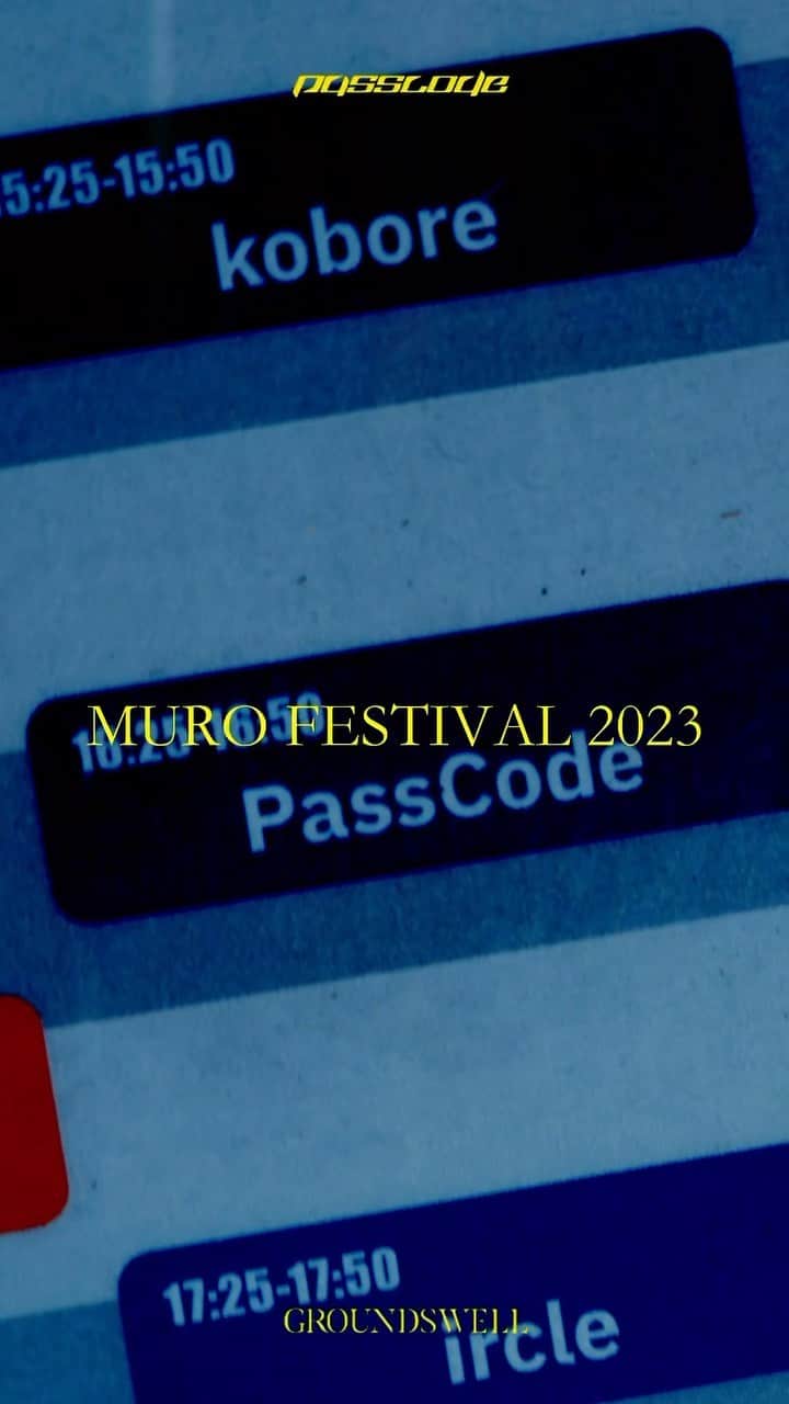 PassCode【公式】のインスタグラム：「#PassCode  7/23(日)  「MURO FESTIVAL 2023」  at 横浜・赤レンガ倉庫 野外特設会場 Live Digest  #ムロフェス #GROUNDSWELL #UStour #fyp」