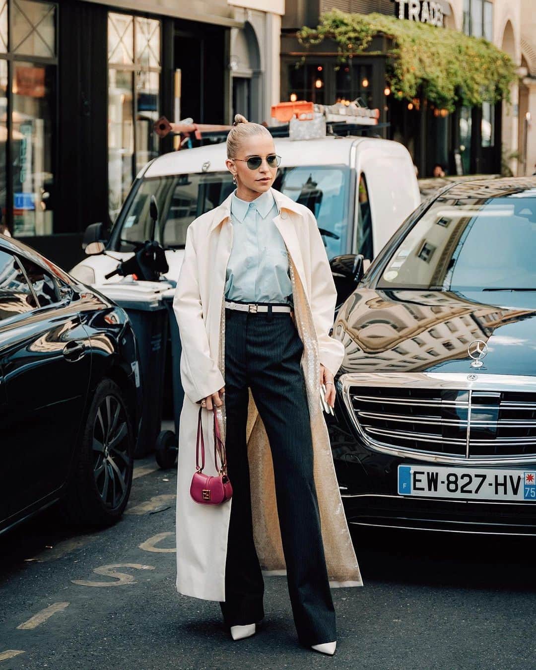MYKITAさんのインスタグラム写真 - (MYKITAInstagram)「Sleek city style – @carodaur wears our special edition NIKEN with Jelly Green Solid lenses.」7月28日 22時11分 - mykitaofficial
