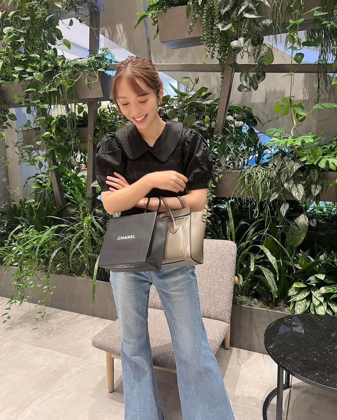 神部美咲のインスタグラム：「ちょっとお出かけしました⭐︎」