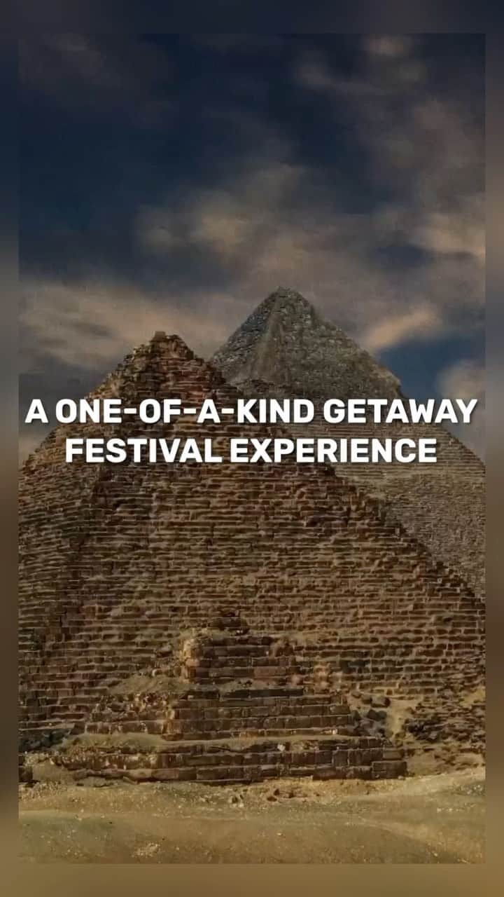 KYGOのインスタグラム：「@palmtreefestival Getaway Experience to the Great Pyramids of Giza in Egypt are on sale now! 🇪🇬Only 500 packages available 🌴」
