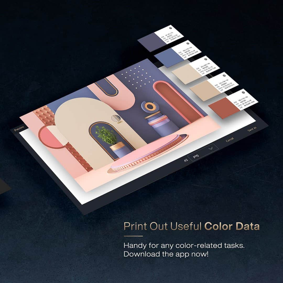 ASUSさんのインスタグラム写真 - (ASUSInstagram)「Introducing 2023 New Color Control function on #ProArtCreatorHub creator app! 🎨🌈 Optimize your color tools with our latest update! ✨ The "Image Color Extractor" feature can spark creativity and provide detailed color information including #Pantone colors!   👉Download the app now to experience. Link in story!  #ASUS #ProArt #Creator #Art #Color @pantone」7月28日 23時38分 - asus