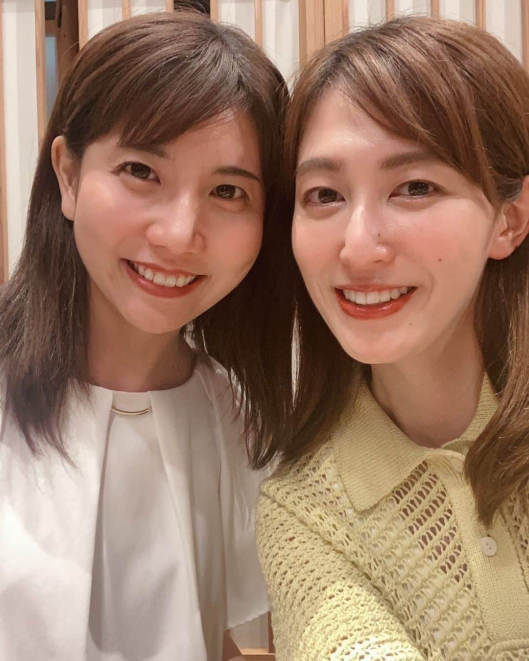 東條麻依子さんのインスタグラム写真 - (東條麻依子Instagram)「梨乃が岡山に♡ 誘ってくれてありがとう！ お互い頑張りましょう😳 . #高校の同級生#RNC#TSC#西崎梨乃#東條麻依子#同期#また来てね#西崎アナ#元気が出ます」7月28日 23時42分 - maiko_tojo