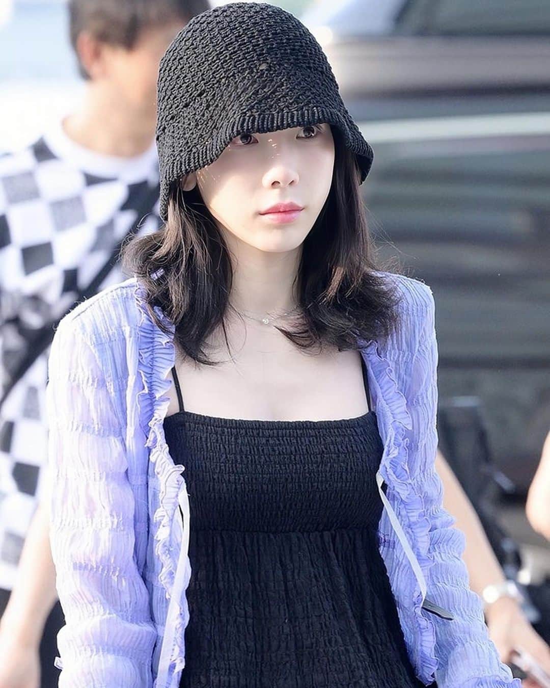 TAEYEONのインスタグラム：「Taeyeon’s from Incheon Airport to Philippines 🇵🇭   @taeyeon_ss  #태연 #TAEYEON」