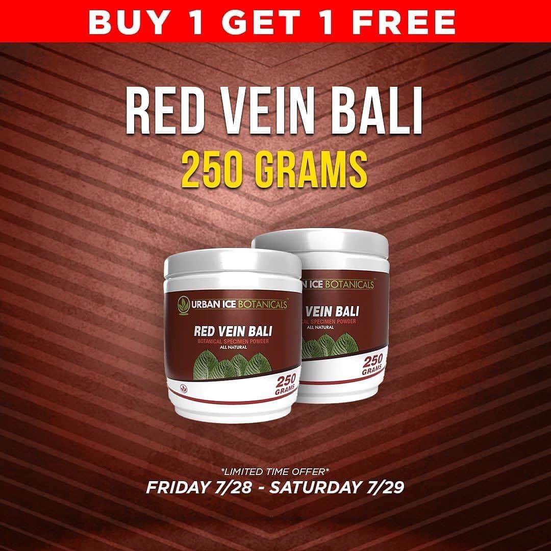 Hidetada Yamagishiさんのインスタグラム写真 - (Hidetada YamagishiInstagram)「Repost from @urbanicebotanicals • Double the Kratom, Double the Joy! Buy One, Get One Free on our Maeng da and Red Vein Bali 250 gram tubs. Hurry, this BOGO offer won't last long!  Limited time offer 🍃 🍁   Disclaimer: Keep out of reach of children. These products are only for adults 21 years of age and older. Use with caution. Consult a physician prior to use.」7月29日 11時48分 - hideyamagishi