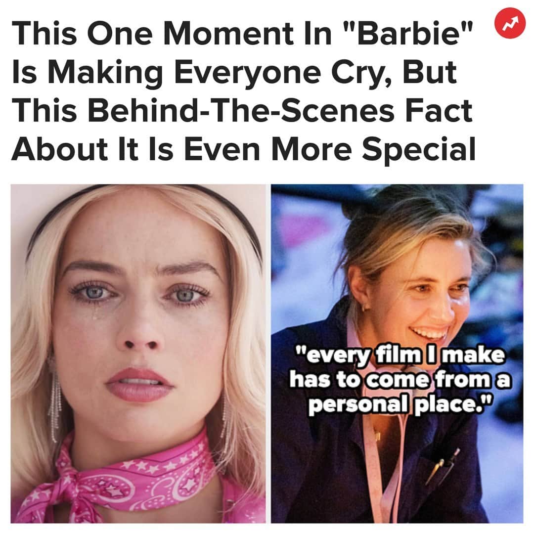 BuzzFeedさんのインスタグラム写真 - (BuzzFeedInstagram)「Greta Gerwig wanted to make sure Barbie included a personal touch, and my god, how she did it was brilliant. More at the link ink bio 🥰」7月29日 4時00分 - buzzfeed