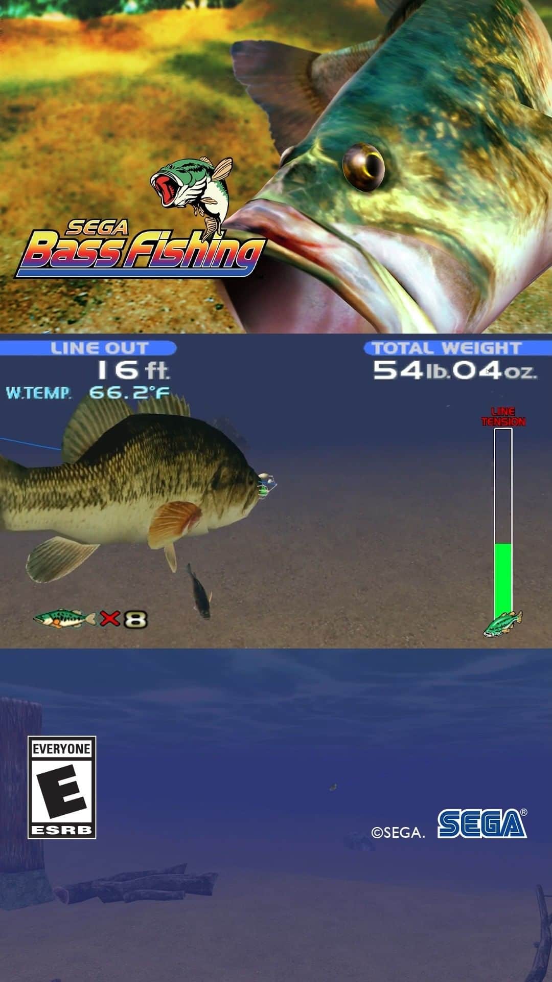 のインスタグラム：「Last chance to get a code for SEGA Bass Fishing on Steam, available until 7/31! Get all the freshest updates about your favorite SEGA games delivered straight to your inbox! 📧 🐟   games.sega.com/bassfishing」