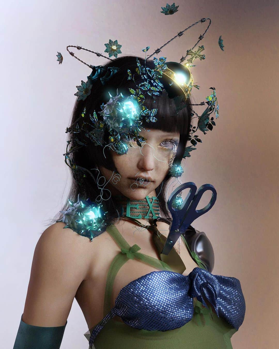 Ruby Gloomのインスタグラム：「The fantasy of the dark side  #ruby9100m」