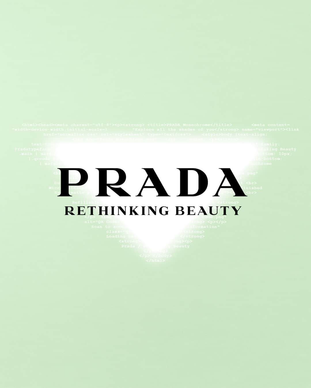 プラダさんのインスタグラム写真 - (プラダInstagram)「A new @PradaBeauty chapter opens tomorrow.   #RethinkingBeauty #PradaBeauty」7月29日 4時00分 - prada